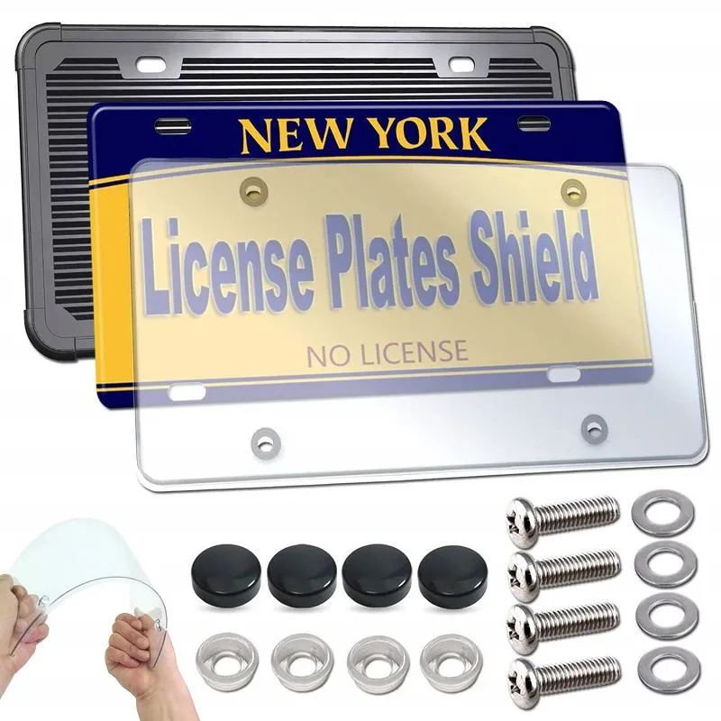 قاب پلاک با پوشش شفاف